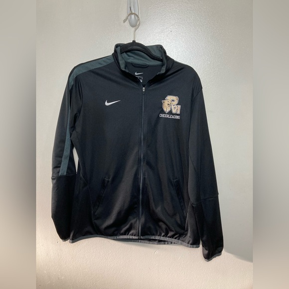 Nike black full zip jacket. PVI. Large - Picture 2 of 5